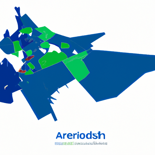 מפת חום המציגה את השכונות הרווחיות ביותר להשקעה בנדל"ן באשדוד.